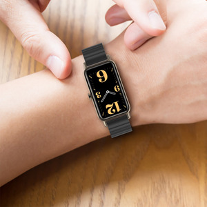 Correa de Reloj Inteligente BEEFLYPOWER de Diseño Metálico, Brazalete de Acero Inoxidable para <span class=keywords><strong>Huawei</strong></span> Watch <span class=keywords><strong>Fit</strong></span> <span class=keywords><strong>Mini</strong></span> - Product Image 5