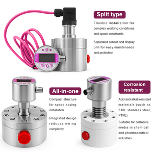 高精度デジタル耐腐食性ギアフローメーターディーゼルや潤滑油などの高粘度メディアに適しています - Product Image 3