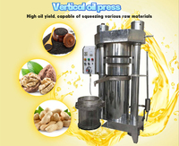 Équipement de pressage d'huile hydraulique haute pression conforme CE, fonctionnement stable pour les petites et moyennes usines de transformation d'huiles comestibles