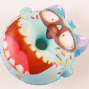 Autismo-Friendly Anti-Stress Ball Squeeze Squishy Fidget Toy PU Bouncy Foam Balls Logotipo personalizado Gran calcetín para aliviar el estrés - Product Image 4