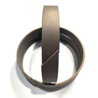 Bande de guidage hydraulique en PTFE pur pour pièces automobiles, résistante aux charges latérales, isolation métallique, moulage/démoulage
