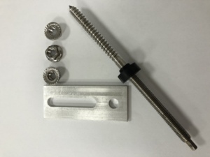 Vis de fixation solaire en acier inoxydable 316/304 mâle/<span class=keywords><strong>femelle</strong></span> pas de 1,25 mm, vis à tête <span class=keywords><strong>Torx</strong></span>, vis à double face, filetage DIN standard, lisse - Product Image 6