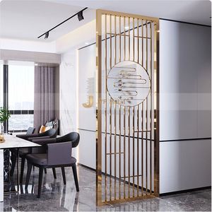 EX705 Modern Foldable Custom Stainless Steel Laser Cut Privacy Room Dividers - Product Image 2