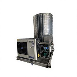 Pompe <span class=keywords><strong>à</strong></span> chaleur air-<span class=keywords><strong>eau</strong></span> 2P 1 <span class=keywords><strong>tonne</strong></span> avec réservoir d'<span class=keywords><strong>eau</strong></span> isolé en acier inoxydable 304, 15 kW, 1000 L/H pour piscine, gîte et usage domestique - Product Image 3