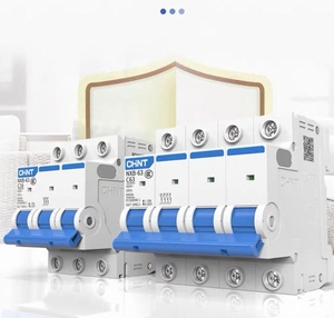 <span class=keywords><strong>Disjoncteur</strong></span> miniature CHINT NXB-63 MCB RCCB en cuivre 1P-4P 1A-63A <span class=keywords><strong>230V</strong></span>/<span class=keywords><strong>400V</strong></span> Protection contre les fuites 6kA/10kA Capacité de coupure - Product Image 1