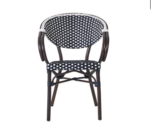 Sedie da Esterno per Ristoranti, Caffè, Hotel, Terrazze e Giardini - Sedie da Pranzo Moderne Impilabili in Rattan - Product Image 3