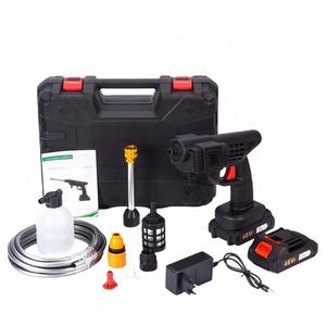 <span class=keywords><strong>Nettoyeur</strong></span> <span class=keywords><strong>haute</strong></span> <span class=keywords><strong>pression</strong></span> portable sans fil, <span class=keywords><strong>nettoyeur</strong></span> <span class=keywords><strong>haute</strong></span> <span class=keywords><strong>pression</strong></span> alimenté par batterie 6000mAh avec batterie rechargeable pour clôture murale de sol de voiture - Product Image 4