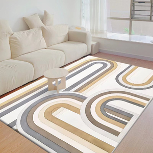<span class=keywords><strong>Tappeto</strong></span> <span class=keywords><strong>Grigio</strong></span> Semplice per Soggiorno, Divano <span class=keywords><strong>e</strong></span> Tavolino, Copertura Completa per Camera da Letto, <span class=keywords><strong>Tappeto</strong></span> Antimacchia per Comodino - Product Image 4