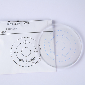 Toptan 1.56 tam odak optik lensler fabrika doğrudan reçine optik gözlük lensler - Product Image 4