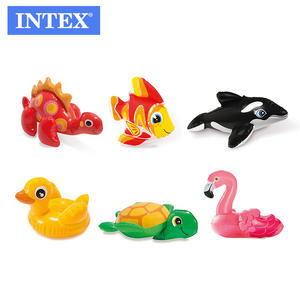 <span class=keywords><strong>INTEX</strong></span> 58590 Jouets aquatiques pour enfants Animaux 8 pouces Jouets <span class=keywords><strong>de</strong></span> plage d'été Jouets gonflables pour la natation Jouets gonflables - Product Image 2