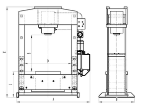 Miglior prezzo pressa alimentare idraulica da 40 tonnellate che forma Presse Hydraulique a <span class=keywords><strong>Cric</strong></span> De 50 tonnellate Prensa Hydraulica De 50 Ton - Product Image 5