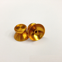 Manettes en métal pour manettes Xbox One, manettes en forme de champignon pour manettes PS4 PS5