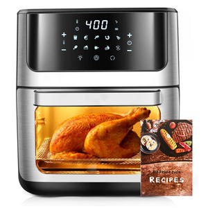 Aifa 1500W 8l <span class=keywords><strong>6</strong></span> <span class=keywords><strong>litres</strong></span> friteuses numériques intelligentes en verre <span class=keywords><strong>sans</strong></span> <span class=keywords><strong>huile</strong></span> friteuses entièrement en acier inoxydable - Product Image 3