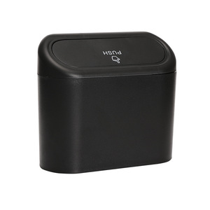 Waterproof Car Trash Can Auto Garbage Box with Lid Car mini Storage Box Trash Bin Folding Storage Trash Can