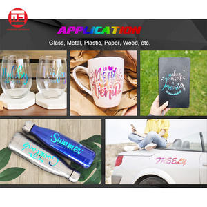 <span class=keywords><strong>Feuille</strong></span> de vinyle holographique permanente en PVC, 1 pièce, <span class=keywords><strong>feuille</strong></span> adhésive pour crinière, bricolage artisanal - Product Image 4