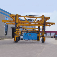 Chariot transitaire personnalisé pour conteneurs de 20 pieds et 40 pieds, chariot de levage hydraulique pour le transfert en entrepôt