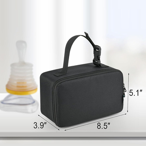 กระเป๋าเก็บอุปกรณ์ดูดเสมหะแบบพกพา ทนทาน เหมาะสำหรับการเดินทาง ใช้ในรถยนต์ บ้าน ตั้งแคมป์ เดินป่า สีเทา สำหรับอุปกรณ์ <span class=keywords><strong>Lifevac</strong></span> - Product Image 5