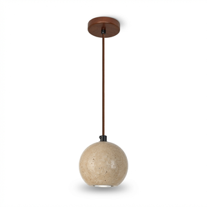Lámpara Colgante Antigua de Travertino Vintage para Baño, Venta Directa de Fábrica - Product Image 2