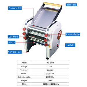 Commercial Mie Automatic Noodle Spaghetti <b>Pasta</b> Cutter Automatic Noodle Maker <b>Machine</b> Noodle Making <b>Machine</b> for Restaurant - Product Image 5