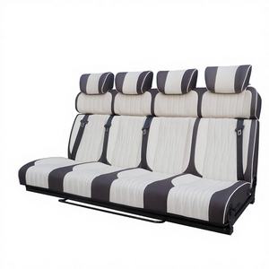 Siège <span class=keywords><strong>de</strong></span> voiture pliable <span class=keywords><strong>en</strong></span> cuir personnalisable à vente chaude pour fourgon, <span class=keywords><strong>camping</strong></span>-<span class=keywords><strong>car</strong></span>, VR avec canapé-lit et 2 sièges - Product Image 4