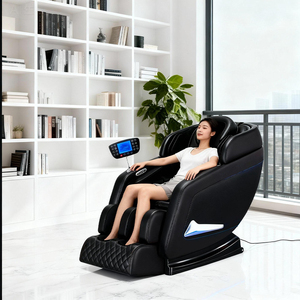 Poltrona Massaggiante Full Body 8D a Gravità Zero di Lusso con Controllo Manuale e Sistema di Pressione dell'Aria per <span class=keywords><strong>Relax</strong></span> Domestico - Product Image 4