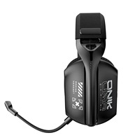Auriculares para Juegos, Deportes y Viajes ONIKUMA X12, USB/3.5mm, Cableados, 40mm, Metálicos, Iluminación RGB, Micrófono, Compatibles con Audífonos
