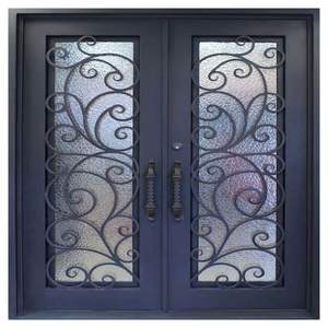 <span class=keywords><strong>Porte</strong></span> en fer forgé personnalisable Prima, disponible dans toutes les tailles, <span class=keywords><strong>avec</strong></span> intégration <span class=keywords><strong>de</strong></span> serrure intelligente en option - Product Image 3