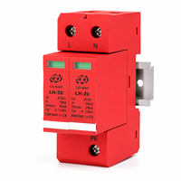 Parasurtenseur AC T2 10KA 20KA 275V 2P LeiHao SPD, dispositif de protection contre les surtensions DC pour systèmes solaires et applications industrielles