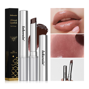 24 jam Honey Brown <span class=keywords><strong>Matte</strong></span> Hydrating hitam halus madu lipstik tahan air tahan lama lipstik kemasan Vegan <span class=keywords><strong>Lip</strong></span> <span class=keywords><strong>Gloss</strong></span> - Product Image 2