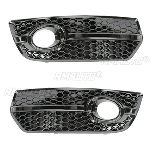 ตะแกรงครอบไฟตัดหมอกหน้ารถยนต์ ลายรังผึ้ง สำหรับ Audi Q5 ปี 2009 2010 2011 2012 รุ่น 80D807681 80D807682 - Product Image 3