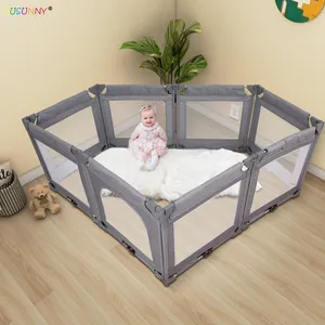Playpen Deformable Folding Baby Playpen Large Folding Safety Fence Playpen Play Pens For Babies Toddlers Adjustable Play