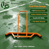 Raclette de nettoyage d'eau pour terrains de sport, couleur et logo personnalisables, cadre en aluminium, épurateur d'eau premium Rain Shuttle