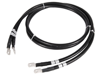 Harnais de câblage de batterie en cuivre étamé personnalisé, connecteurs XT90/XT60, plusieurs options de calibre pour les systèmes électroniques automobiles