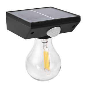Luces de pared solares Control de luz para exteriores Sensor de movimiento PIR Bombilla COB de inducción humana Lámparas de pared de jardín de pasillo de patio impermeable - Product Image 5