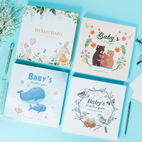 Nouveau record de naissance enfance l'histoire de vous nouveau-né souvenir planificateur bébé ferraille livre ferraille première année mémoire livre organisateur Kit