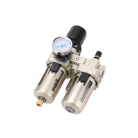   Unité de traitement d'air de type Source, filtre régulateur de pression, séparateur huile-eau, drain AC, raccord deux-trois