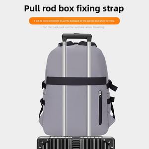 Mochila impermeable de moda para <span class=keywords><strong>ordenador</strong></span> portátil Oxford para estudiantes universitarios de secundaria, bolsa de <span class=keywords><strong>ordenador</strong></span> de viaje para hombre y mujer, cierre de cremallera - Product Image 4