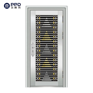Puertas Reforzadas de Acero Inoxidable de Buena Calidad y Ecológicas para Edificios Residenciales, <span class=keywords><strong>Precio</strong></span> Directo de Fábrica - Product Image 4
