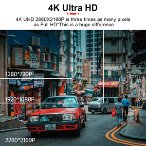 Caméra embarquée 4K 3840*2160P 30FPS WiFi avec enregistreur vidéo HD DVR, GPS Tracker, prise de vue gestuelle - Product Image 2