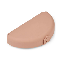 Sac à lunch pliable en silicone de qualité alimentaire sans BPA pour enfants, boîte à goûter pour bébé, compatible micro-ondes, étanche aux fuites