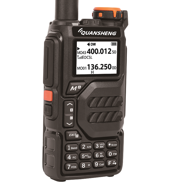 Quansheng UVK5 Walkie-talkie Full-band Aviation Band RX Handheld Outdoor Use Radio