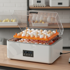 Incubadora AYTAV Nueva de PP de Tamaño Pequeño, Bandeja de Incubación con Volteo Automático de Huevos, para Granjas Avícolas, con Capacidad para 88 Huevos, 99% de Eficiencia - Product Image 3
