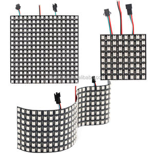 WS2812 ws2812b sk 6812 <span class=keywords><strong>led</strong></span> matriz 8x8 <span class=keywords><strong>led</strong></span> flexible rgb pantalla de matriz de panel - Product Image 1