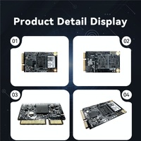 Unidad de Estado Sólido Interna GUDGA MSATA SSD de 256 GB y 6 Gbps, Nueva Memoria Flash NAND 3D, Lectura de 550 MB/s, para Computadora Portátil
