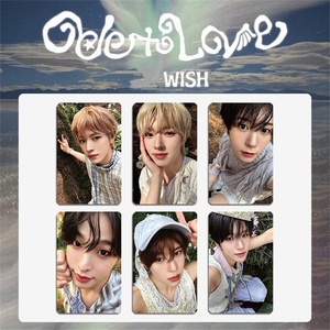 KPOP WISH Nouvel Album Ode to Love Cartes Photo HD RIKU SION RYO YUSHI JAEHEE Cartes LOMO Brillantes Double Face Cadeau pour Fans Carte Postale - Product Image 3