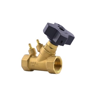 水圧の低下フロー制御が付いている真鍮のバランシング弁 - Product Image 1