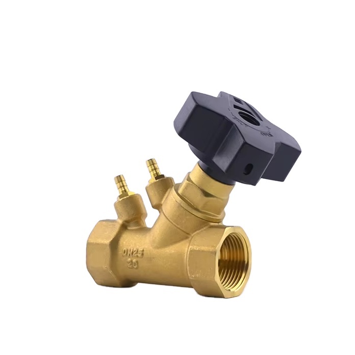 Brass Balancing Valve with Flow Control