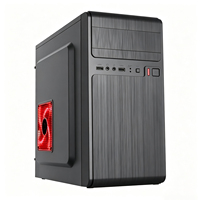 Chasis de PC Compacto Micro ATX Mini ITX OEM en Oferta, 350 mm, 4 Ranuras PCI, Ventilación de Malla para HDD/SSD, Accesorios para Juegos