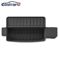 Coolcars Bac de rangement inférieur de coffre de voiture étanche à rinçage facile, en TPE 3D intégral durable toutes saisons pour AITO M7 2026 5 places