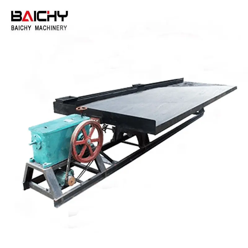 Shaking table for alluvial gold and diamond mining machine for sale